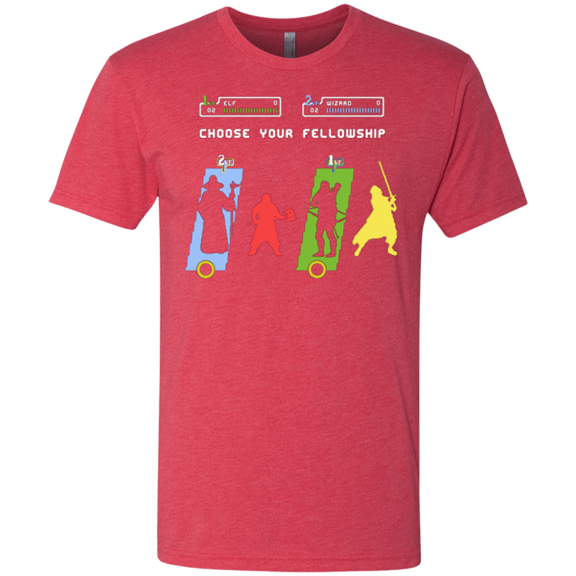 T-Shirts Vintage Red / Small Choose your Fellowship Men's Triblend T-Shirt