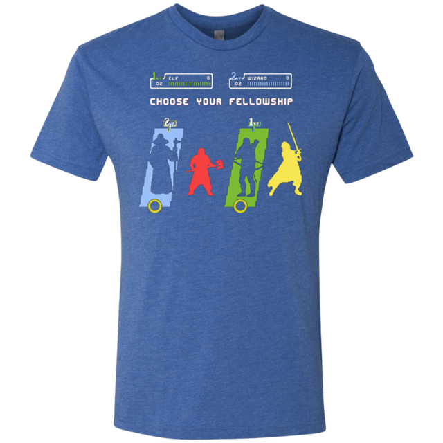 T-Shirts Vintage Royal / Small Choose your Fellowship Men's Triblend T-Shirt
