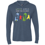 T-Shirts Indigo / X-Small Choose your Fellowship Triblend Long Sleeve Hoodie Tee