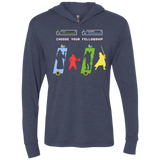 T-Shirts Vintage Navy / X-Small Choose your Fellowship Triblend Long Sleeve Hoodie Tee