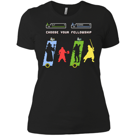 T-Shirts Black / X-Small Choose your Fellowship Women's Premium T-Shirt