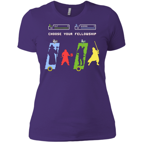 T-Shirts Purple / X-Small Choose your Fellowship Women's Premium T-Shirt