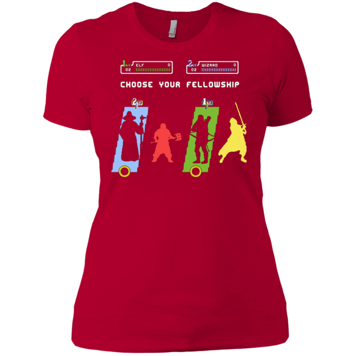 T-Shirts Red / X-Small Choose your Fellowship Women's Premium T-Shirt