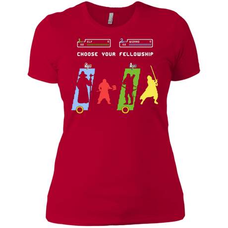 T-Shirts Red / X-Small Choose your Fellowship Women's Premium T-Shirt