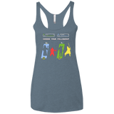 T-Shirts Indigo / X-Small Choose your Fellowship Women's Triblend Racerback Tank