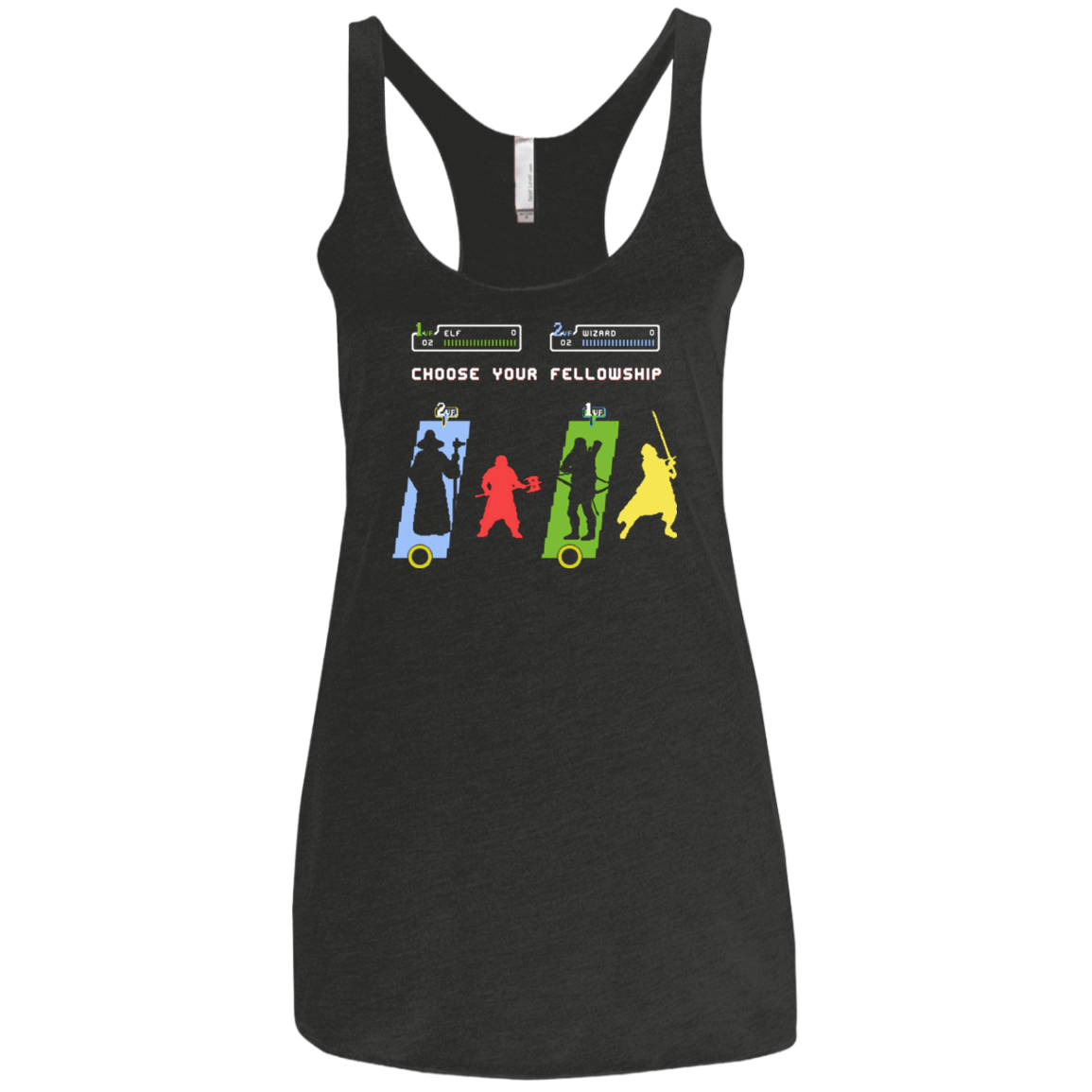 T-Shirts Vintage Black / X-Small Choose your Fellowship Women's Triblend Racerback Tank