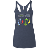 T-Shirts Vintage Navy / X-Small Choose your Fellowship Women's Triblend Racerback Tank