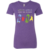 T-Shirts Purple Rush / Small Choose your Fellowship Women's Triblend T-Shirt