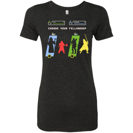 T-Shirts Vintage Black / Small Choose your Fellowship Women's Triblend T-Shirt