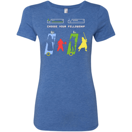 T-Shirts Vintage Royal / Small Choose your Fellowship Women's Triblend T-Shirt