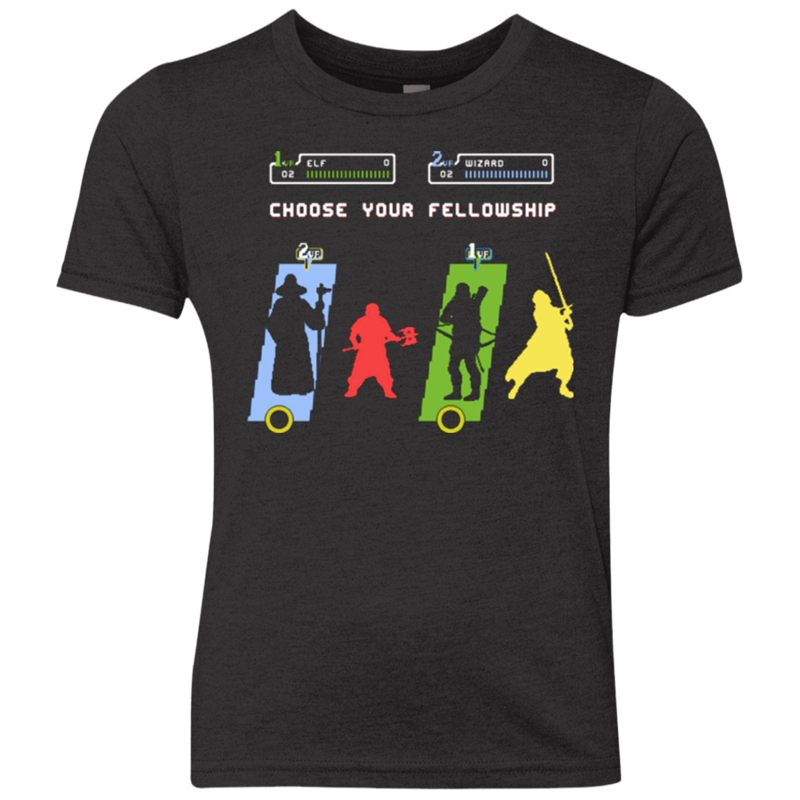 T-Shirts Vintage Black / YXS Choose your Fellowship Youth Triblend T-Shirt