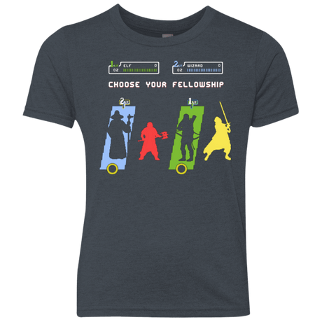 T-Shirts Vintage Navy / YXS Choose your Fellowship Youth Triblend T-Shirt