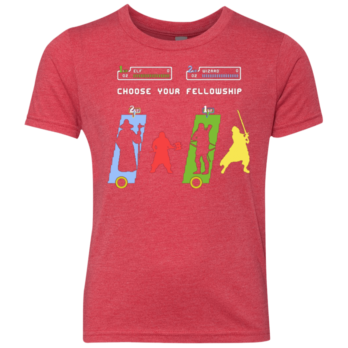 T-Shirts Vintage Red / YXS Choose your Fellowship Youth Triblend T-Shirt