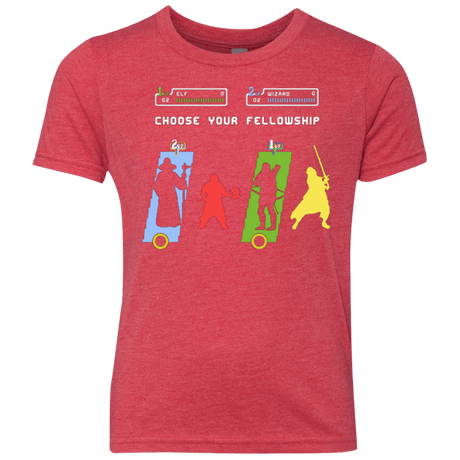 T-Shirts Vintage Red / YXS Choose your Fellowship Youth Triblend T-Shirt