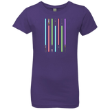 T-Shirts Purple Rush / YXS Choose Your Saber Girls Premium T-Shirt