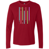 T-Shirts Cardinal / Small Choose Your Saber Men's Premium Long Sleeve