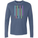 T-Shirts Indigo / Small Choose Your Saber Men's Premium Long Sleeve