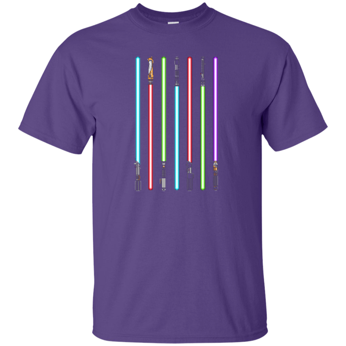 T-Shirts Purple / Small Choose Your Saber T-Shirt