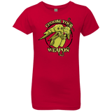 T-Shirts Red / YXS CHOOSE YOUR WEAPON Girls Premium T-Shirt