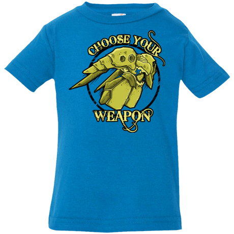 T-Shirts Cobalt / 6 Months CHOOSE YOUR WEAPON Infant Premium T-Shirt