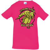 T-Shirts Hot Pink / 6 Months CHOOSE YOUR WEAPON Infant Premium T-Shirt