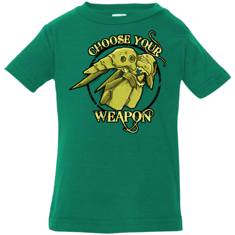 T-Shirts Kelly / 6 Months CHOOSE YOUR WEAPON Infant Premium T-Shirt
