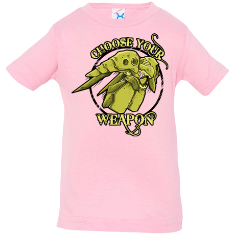 T-Shirts Pink / 6 Months CHOOSE YOUR WEAPON Infant Premium T-Shirt
