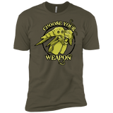 T-Shirts Military Green / X-Small CHOOSE YOUR WEAPON Men's Premium T-Shirt