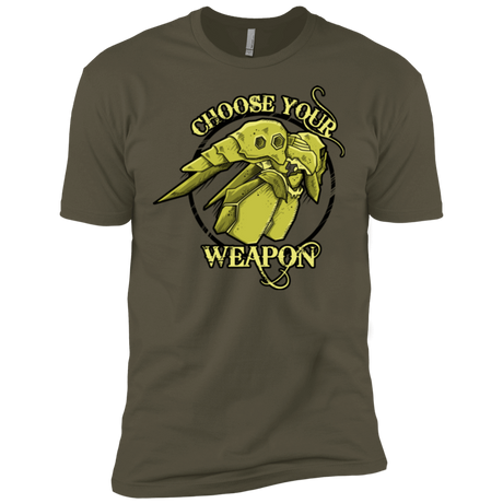 T-Shirts Military Green / X-Small CHOOSE YOUR WEAPON Men's Premium T-Shirt