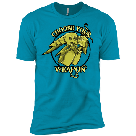 T-Shirts Turquoise / X-Small CHOOSE YOUR WEAPON Men's Premium T-Shirt
