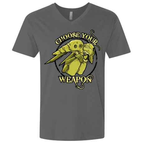 T-Shirts Heavy Metal / X-Small CHOOSE YOUR WEAPON Men's Premium V-Neck