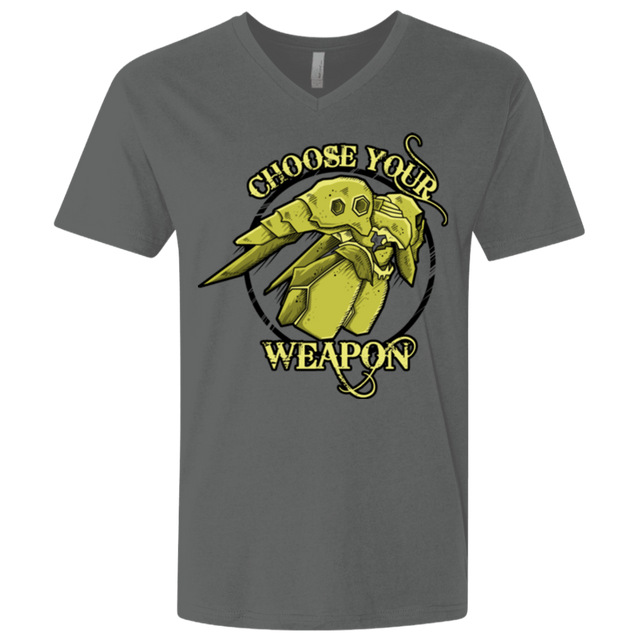T-Shirts Heavy Metal / X-Small CHOOSE YOUR WEAPON Men's Premium V-Neck