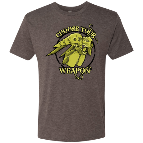 T-Shirts Macchiato / Small CHOOSE YOUR WEAPON Men's Triblend T-Shirt