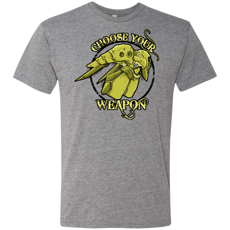 T-Shirts Premium Heather / Small CHOOSE YOUR WEAPON Men's Triblend T-Shirt