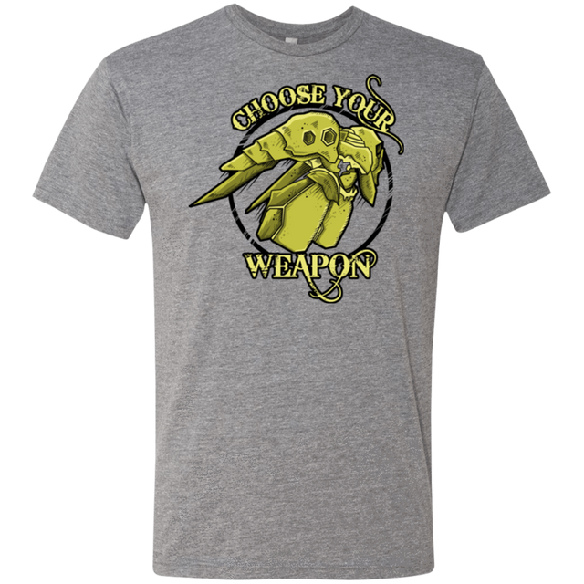 T-Shirts Premium Heather / Small CHOOSE YOUR WEAPON Men's Triblend T-Shirt