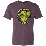 T-Shirts Vintage Purple / Small CHOOSE YOUR WEAPON Men's Triblend T-Shirt