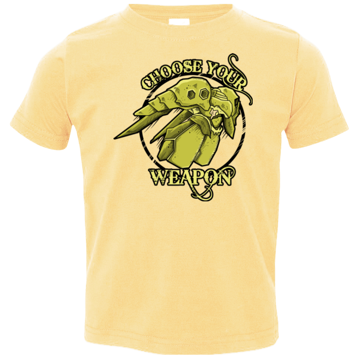 T-Shirts Butter / 2T CHOOSE YOUR WEAPON Toddler Premium T-Shirt