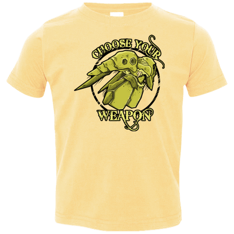 T-Shirts Butter / 2T CHOOSE YOUR WEAPON Toddler Premium T-Shirt