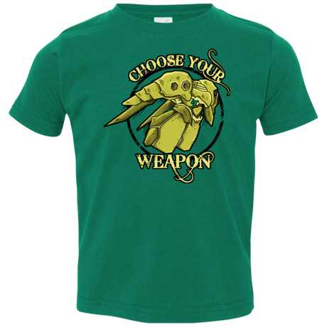 T-Shirts Kelly / 2T CHOOSE YOUR WEAPON Toddler Premium T-Shirt