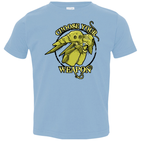 T-Shirts Light Blue / 2T CHOOSE YOUR WEAPON Toddler Premium T-Shirt