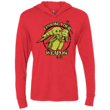 T-Shirts Vintage Red / X-Small CHOOSE YOUR WEAPON Triblend Long Sleeve Hoodie Tee