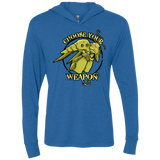 T-Shirts Vintage Royal / X-Small CHOOSE YOUR WEAPON Triblend Long Sleeve Hoodie Tee