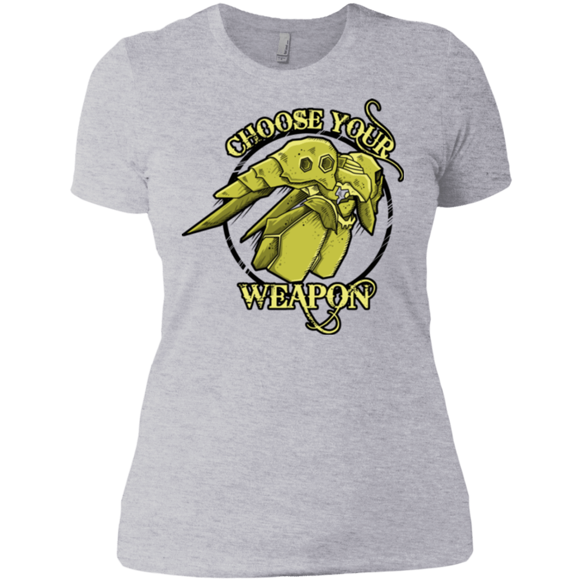 T-Shirts Heather Grey / X-Small CHOOSE YOUR WEAPON Women's Premium T-Shirt