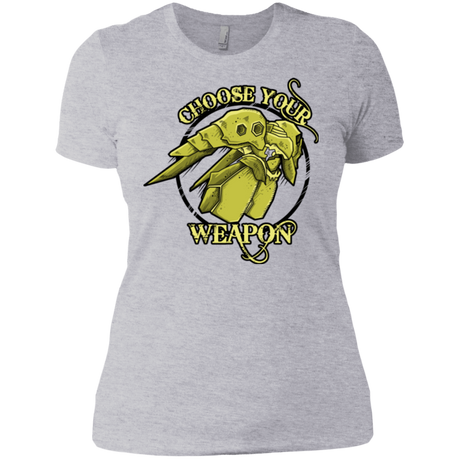 T-Shirts Heather Grey / X-Small CHOOSE YOUR WEAPON Women's Premium T-Shirt