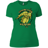 T-Shirts Kelly Green / X-Small CHOOSE YOUR WEAPON Women's Premium T-Shirt