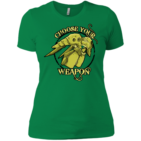 T-Shirts Kelly Green / X-Small CHOOSE YOUR WEAPON Women's Premium T-Shirt