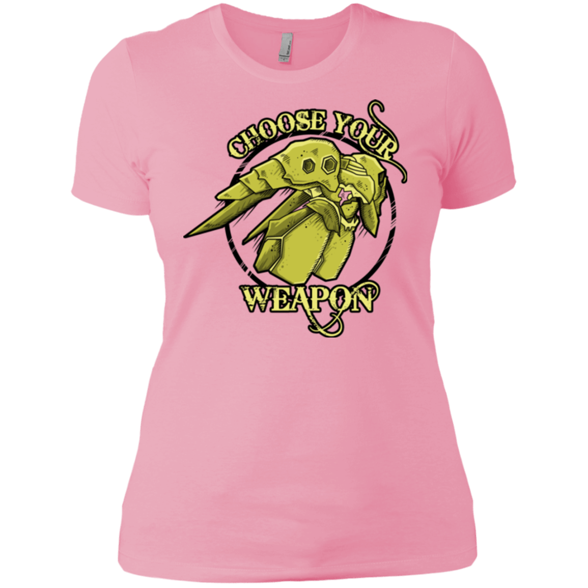 T-Shirts Light Pink / X-Small CHOOSE YOUR WEAPON Women's Premium T-Shirt