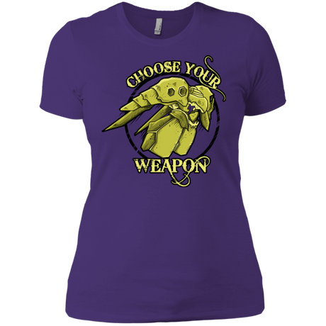 T-Shirts Purple / X-Small CHOOSE YOUR WEAPON Women's Premium T-Shirt