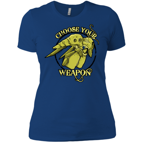 T-Shirts Royal / X-Small CHOOSE YOUR WEAPON Women's Premium T-Shirt