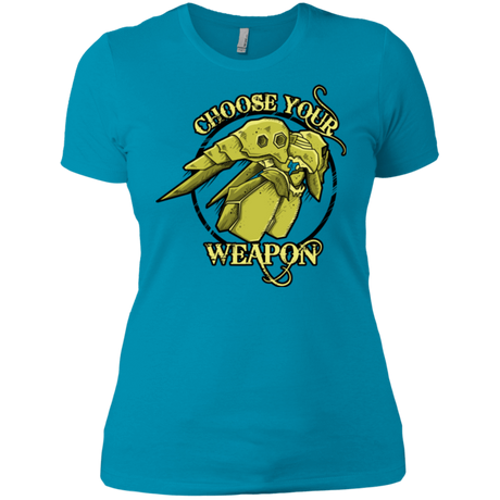 T-Shirts Turquoise / X-Small CHOOSE YOUR WEAPON Women's Premium T-Shirt